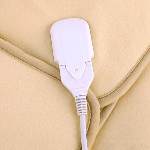 Camry CR 7407 elektrisk varmetæppe 60 W beige fleece