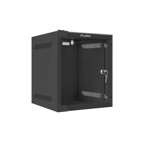 Lanberg WF10-2306-10B 6U vægmonteret rackskab 10" sort