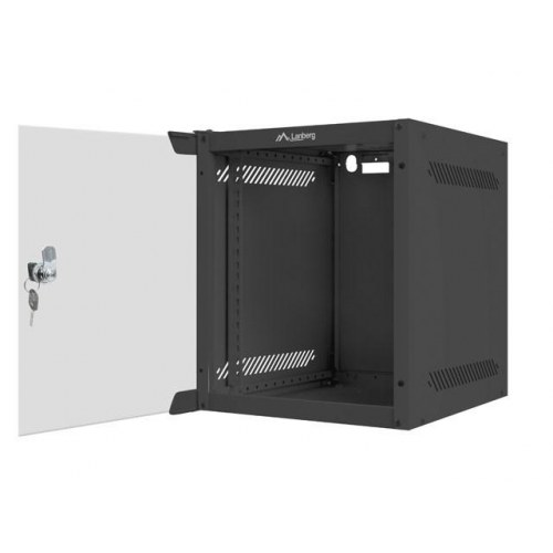 Lanberg WF10-2306-10B 6U vægmonteret rackskab 10" sort