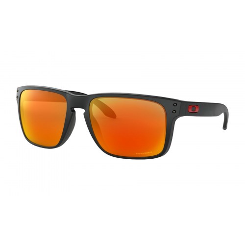 Oakley Holbrook XL solbriller Wayfarer - sort/orange