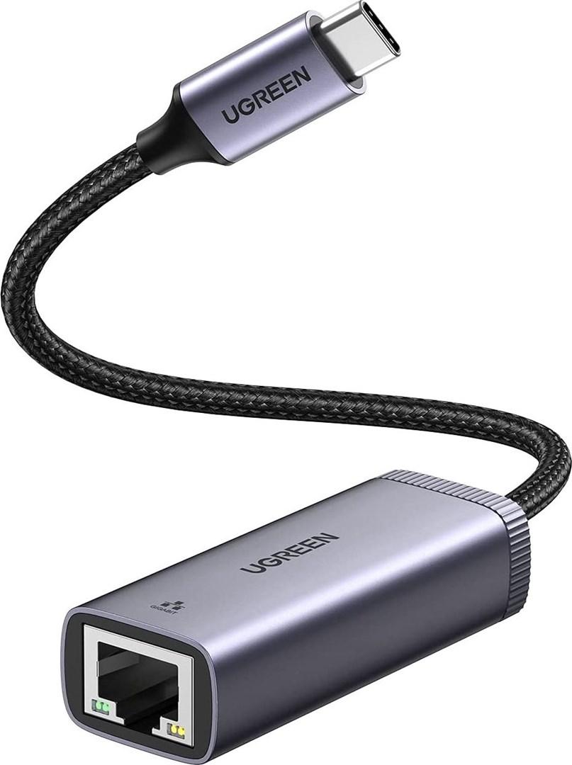 UGREEN USB-C til RJ45 netværksadapter 1 Gbps grå