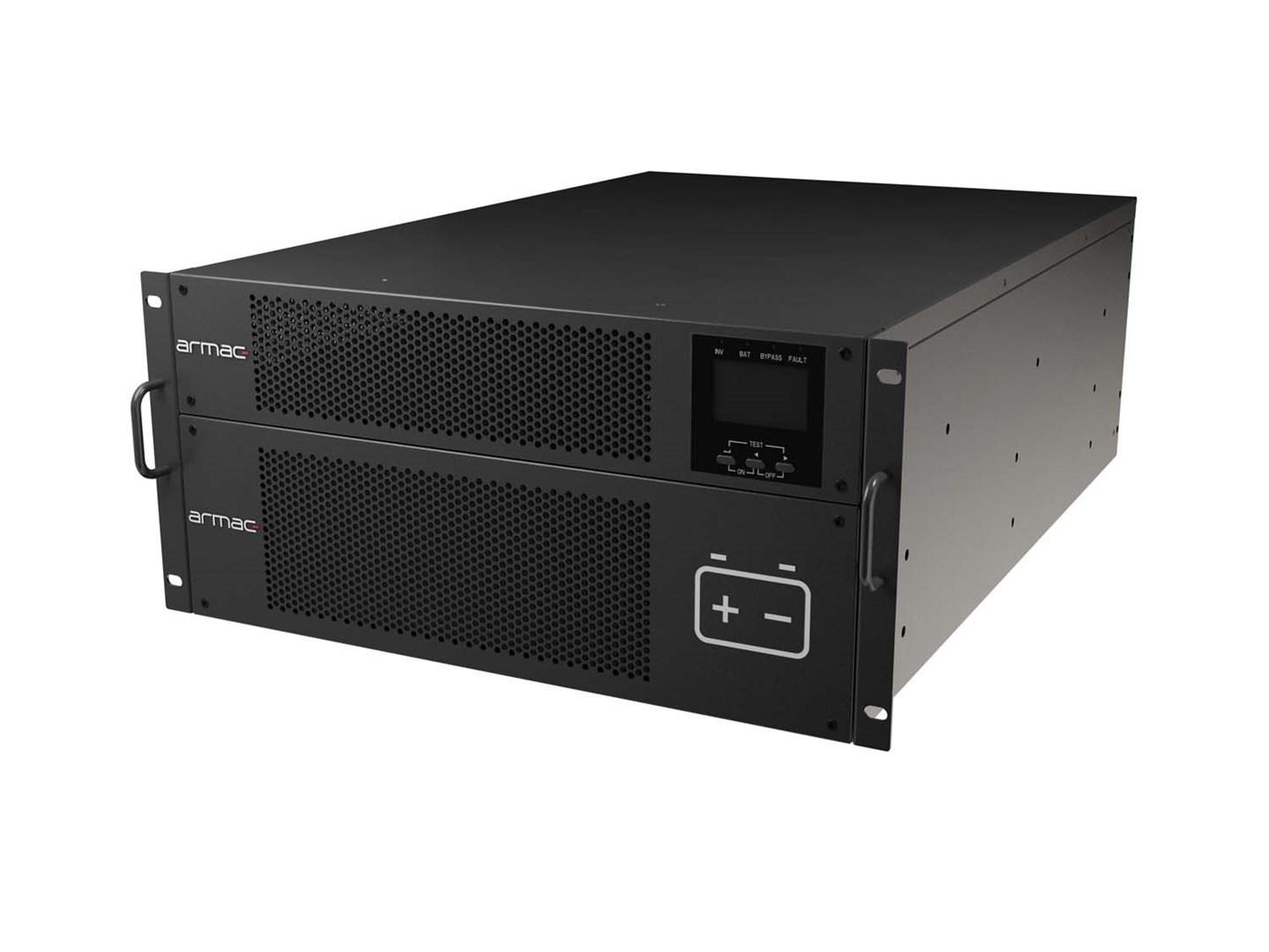 Armac Rack UPS R/10000I/PF1/DF on-line 10.000 VA med LCD og USB-B
