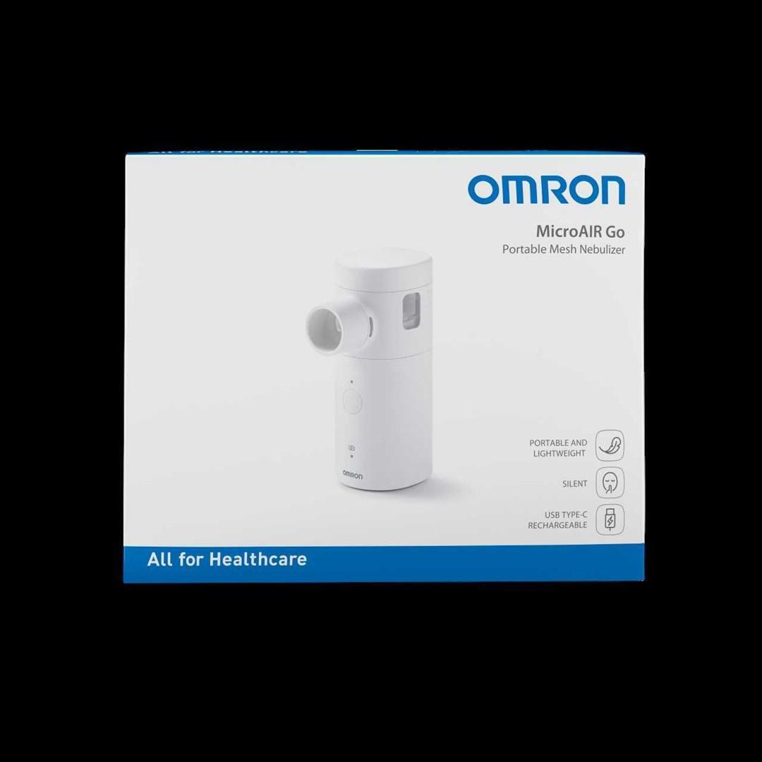 OMRON MicroAIR Go U300 bærbar mesh forstøver - hvid