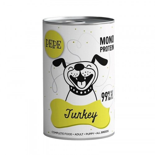 PAKA ZWIERZAKA PEPE Kalkun monoprotein vådfoder til hund 400 g
