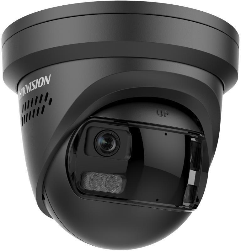 Hikvision DS-2CD2387G3P-LIS2UY/SL 180° sort overvågningskamera