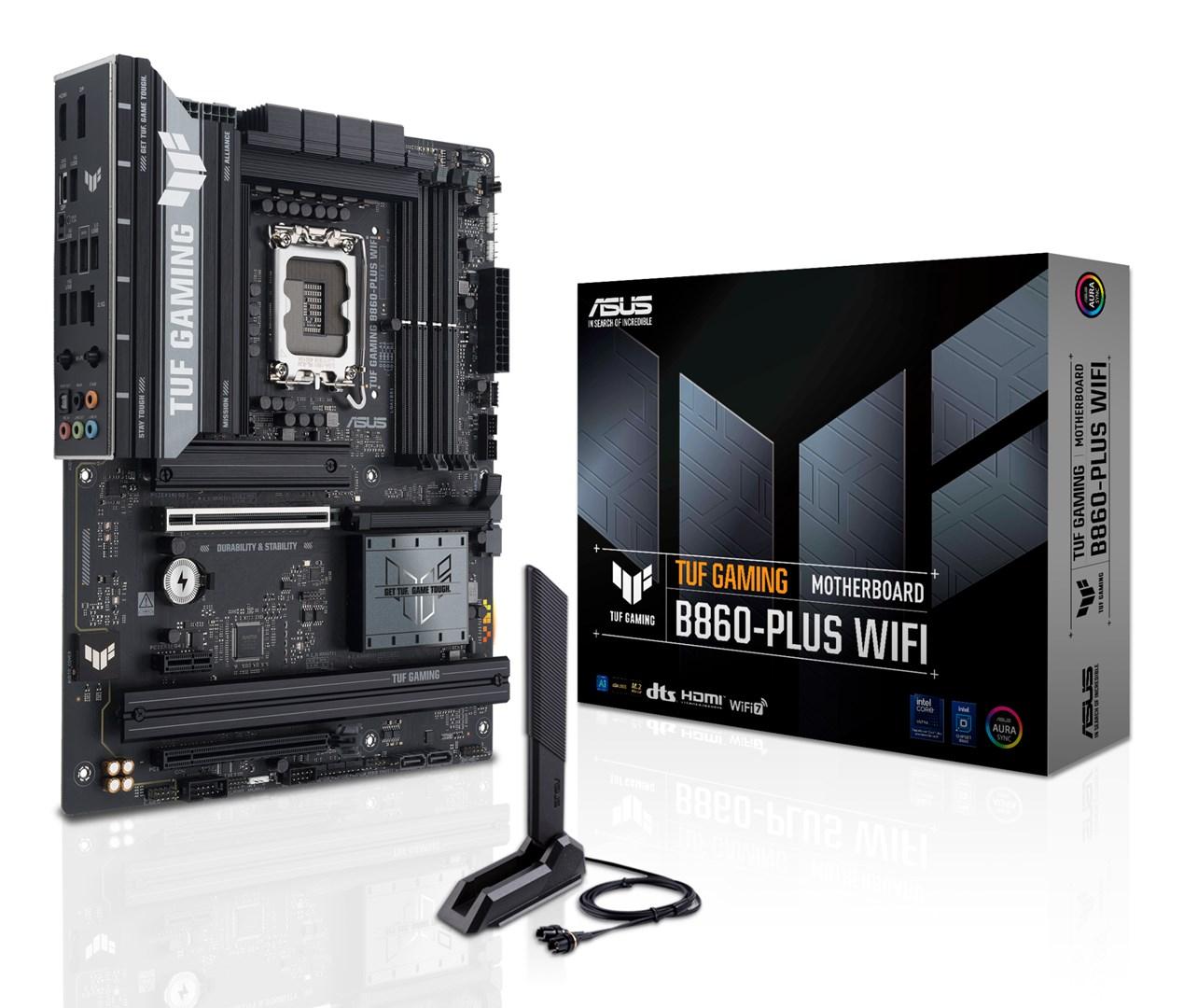 ASUS TUF Gaming B860-PLUS WIFI bundkort ATX LGA 1851
