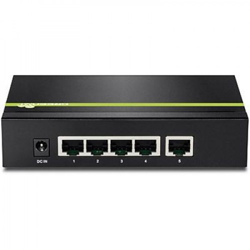 TRENDnet TPE-S50 unmanaged L2 Fast Ethernet PoE-switch med 5 porte