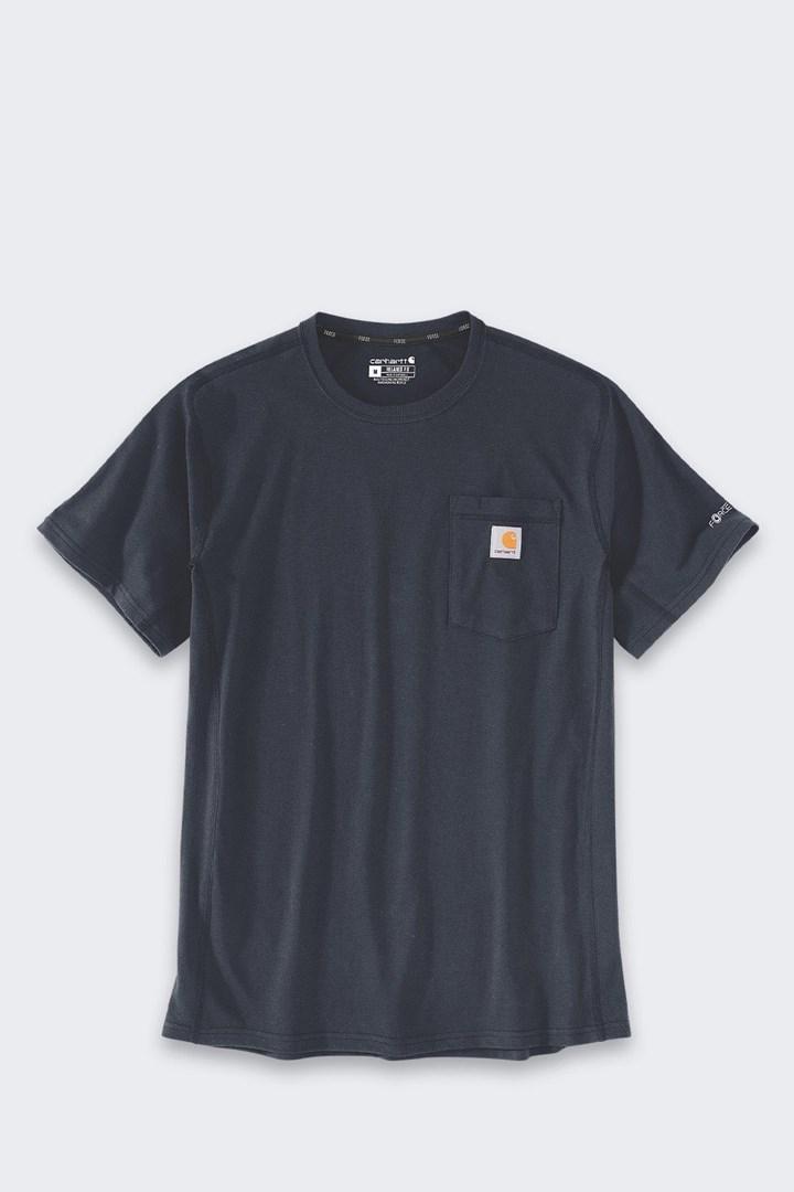 Carhartt Force Mid Pocket T-shirt navy