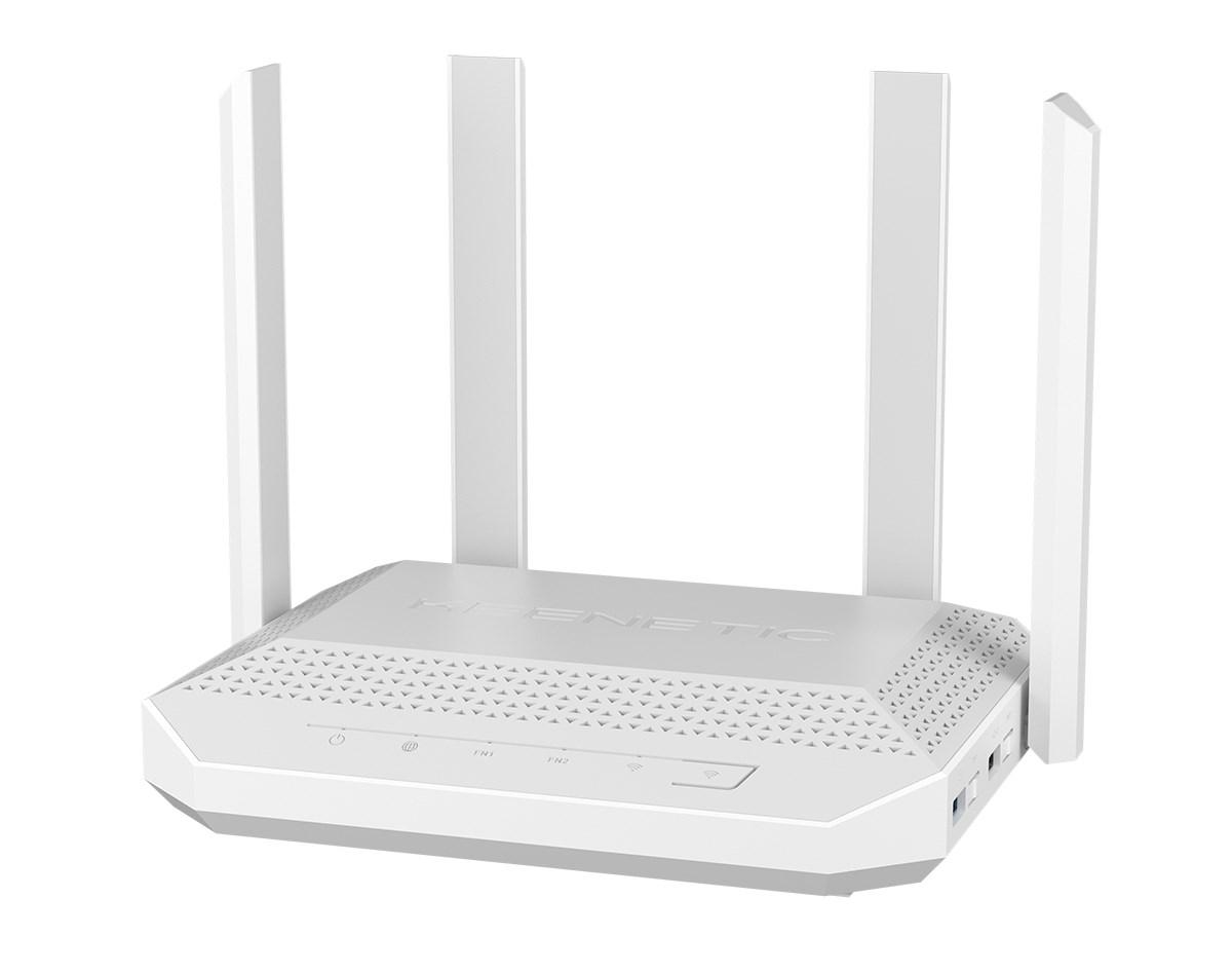 Keenetic Hero KN-1012 AX3000 Mesh Wi‑Fi 6 router med 2,5 Gigabit