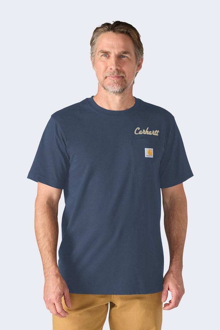 Carhartt Irvine Hard Work Superstorm T-shirt blå