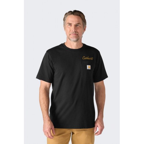 Carhartt Irvine Hard Work T-shirt sort