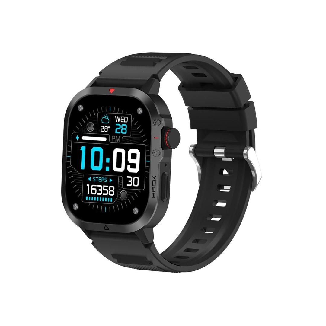 Denver SWC-195B smartwatch med 2,04" AMOLED-touchskærm - sort
