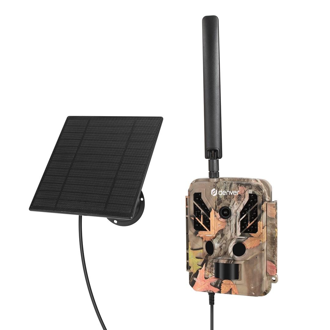 Denver WSL-8050 4G overvågningskamera med nattesyn og solpanel - camouflage