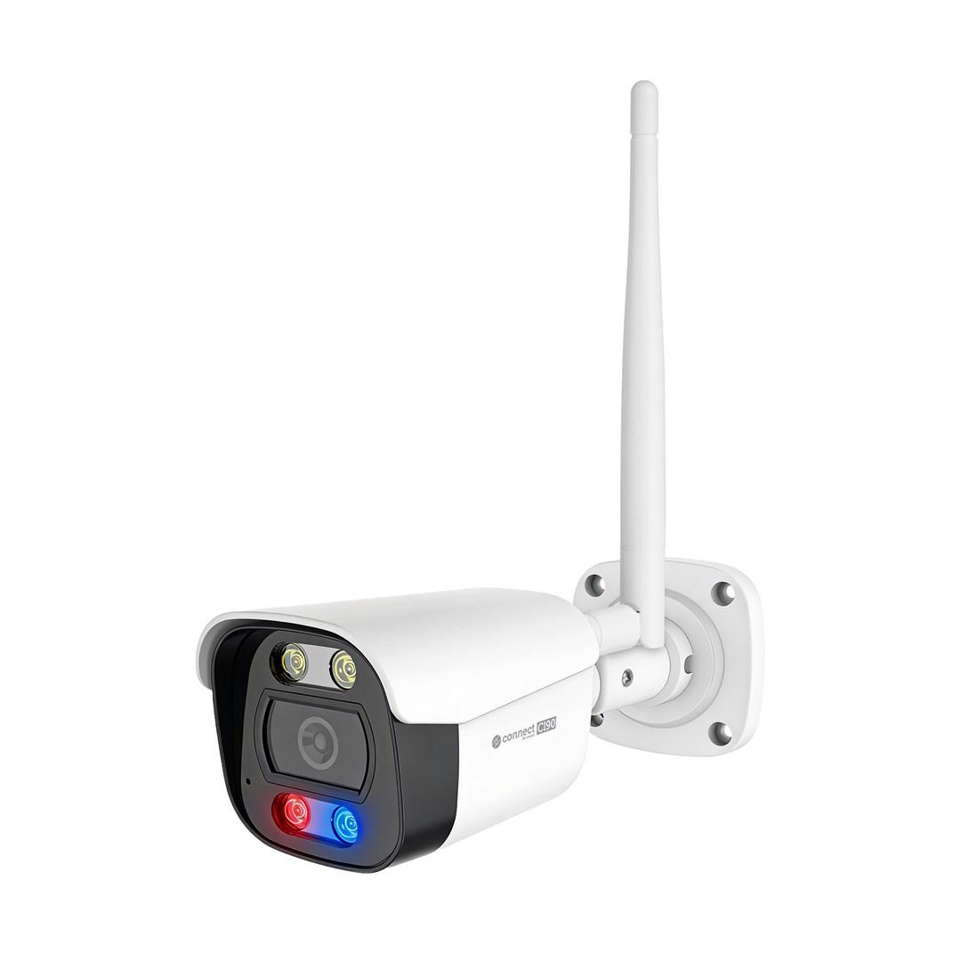 Kruger&Matz Connect C190 udendørs WiFi-overvågningskamera 2K med Tuya, Smart Life og ONVIF