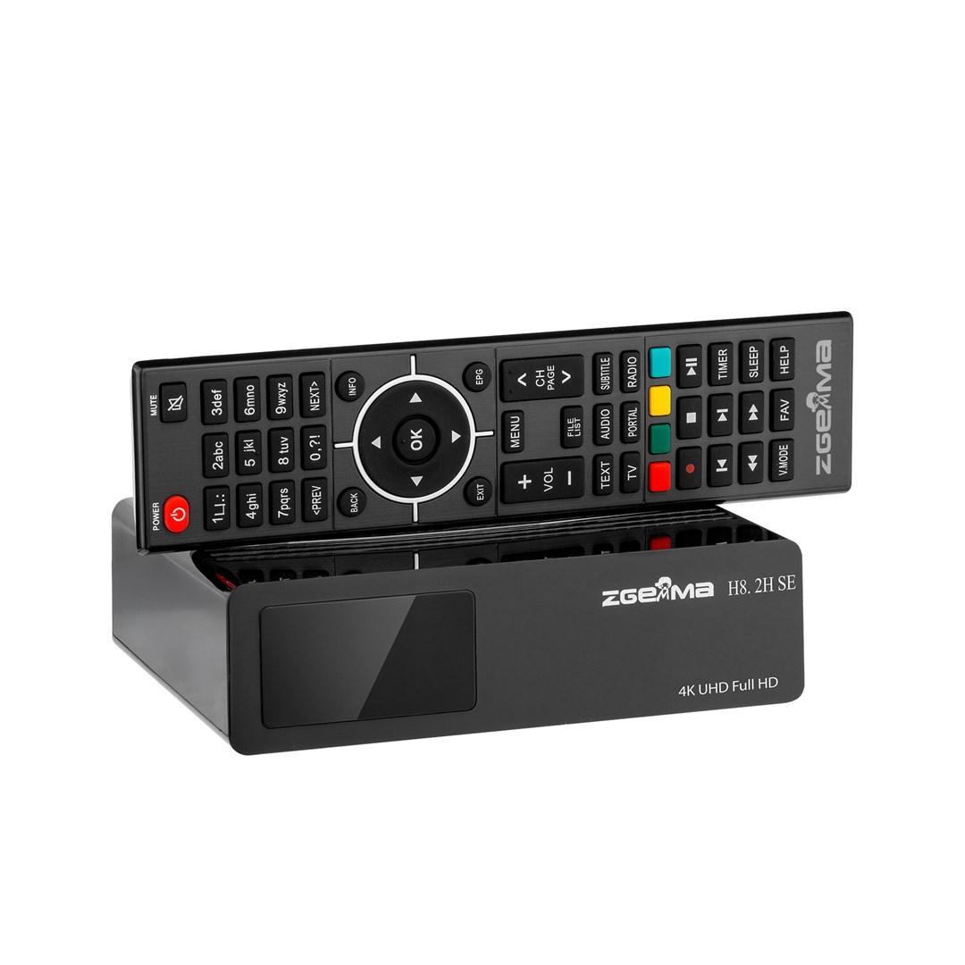 Andre Imtuvas-kombinationer med Zgemma H8SE, Linux, WiFi og 4K UHD
