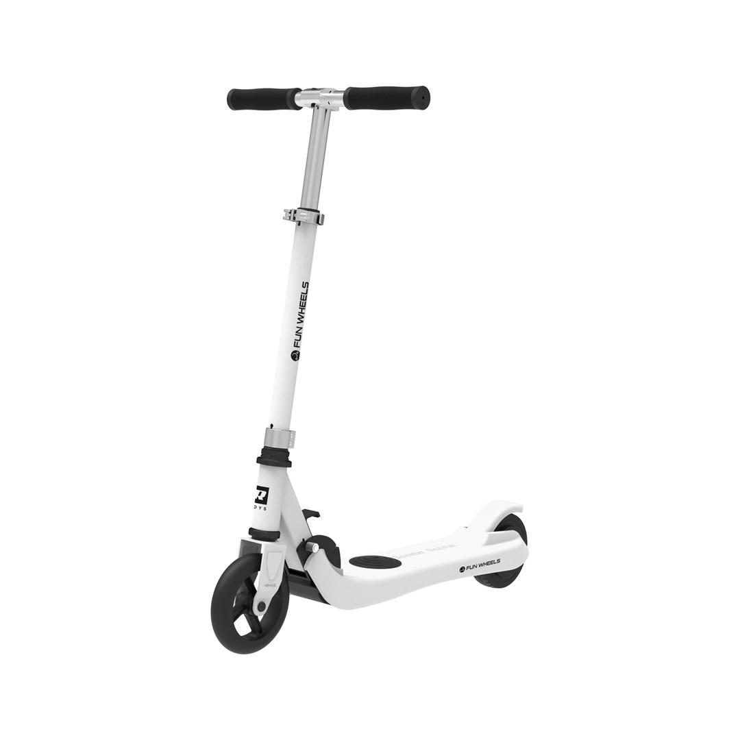 Rebel Fun Wheels elektrisk løbehjul til børn - hvid