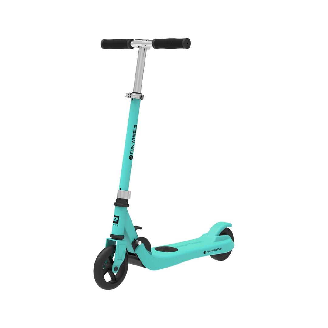 Rebel Fun Wheels elektrisk løbehjul til børn - blå