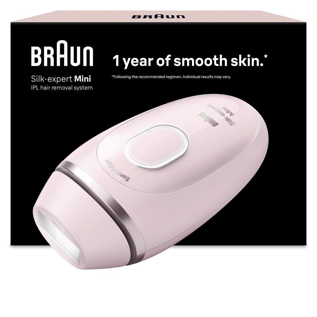 Braun Epilator Silk·épil 5, Wet & Dry, Enkel Hårborttagning, Långvarigt Slät Hud, 5-011, Flamingo