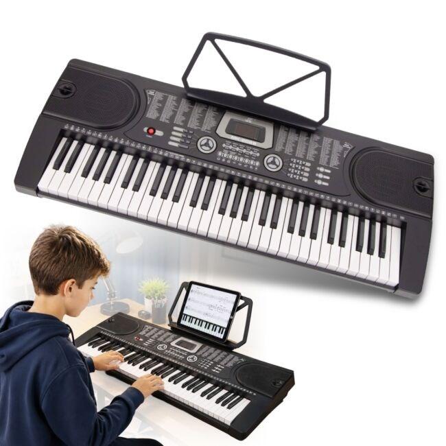 Elektronisk keyboard MK 2089 - bærbart undervisningskeyboard i sort