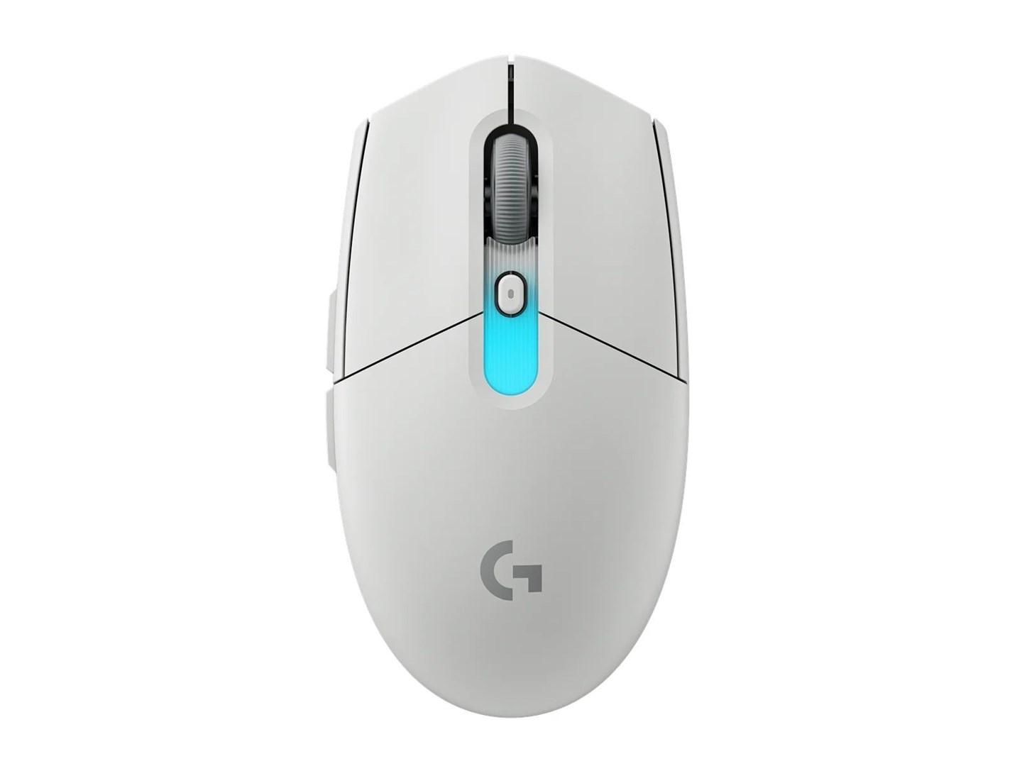 Logitech G G305 X SUPERLIGHT trådløs gamingmus, optisk, 44.000 DPI, hvid