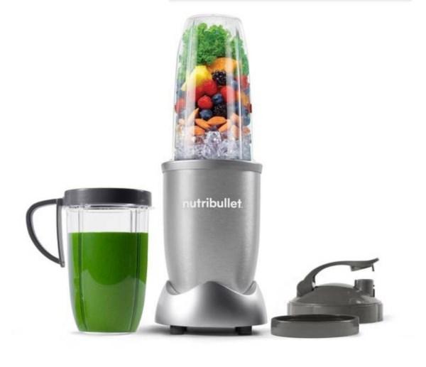 NutriBullet Pro 900, Sportsblender, 0,925 L, Impulsfunktion, Knusning af is, 900 W, Sølv