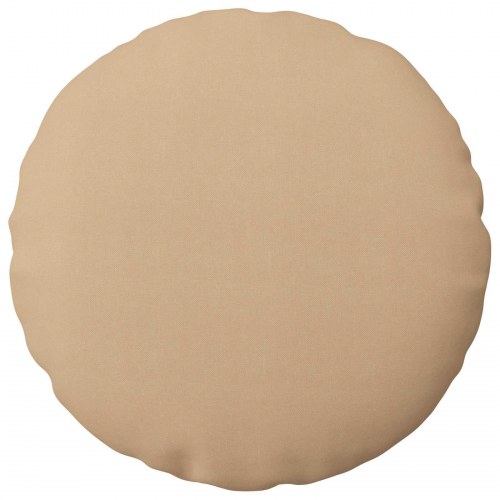 Rundt pudebetræk HEERLEN 2 stk. - creme, 40 cm