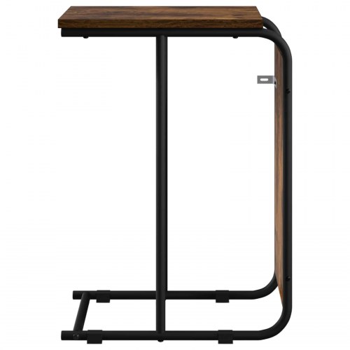 Sidebord i røget eg 40 x 31 x 55 cm