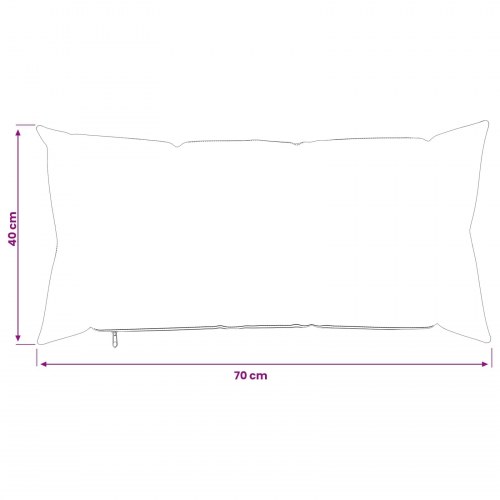 Pudebetræk HEERLEN jeans blå 40 x 70 cm - 2 stk.