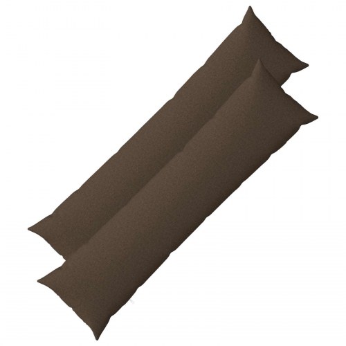 Pudebetræk 2 stk. HEERLEN gråbrun 40 x 145 cm