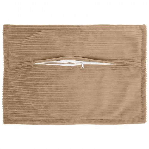 Pudebetræk HOUTEN 2 stk. brun 40 x 60 cm cordfløjl