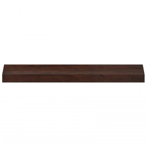 Vindueskarme i massivt bøgetræ 2 stk. - mørk brun 70 x 20 x 2 cm