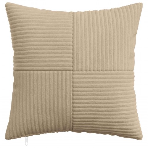 Pudebetræk ALMELO gråbrun 50 x 50 cm - 6 stk.