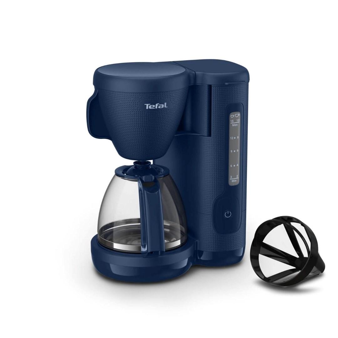 Tefal CM2M1410 drypkaffemaskine 1,25 l 1000 W med glaskande til malet kaffe