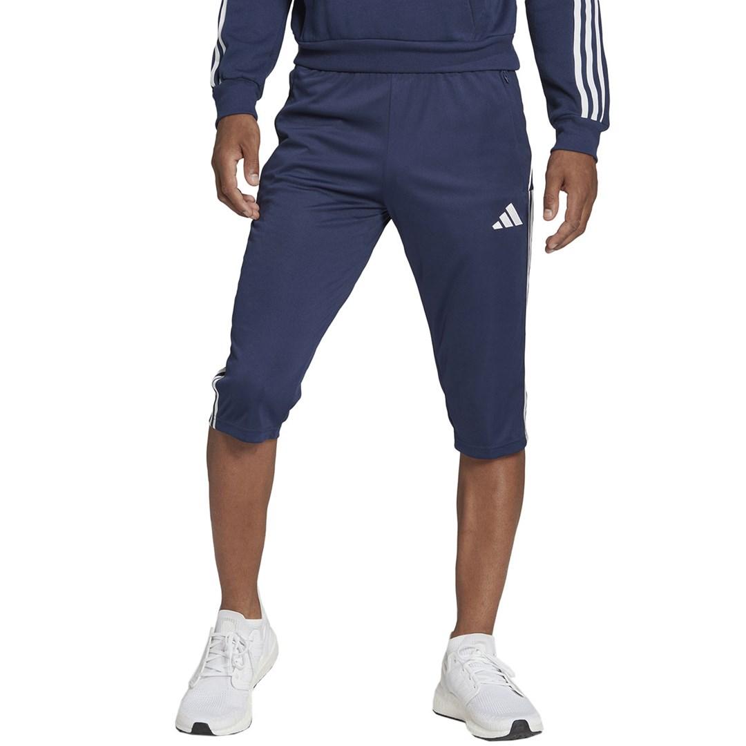 adidas Tiro 23 League 3/4 træningsbukser til herre - marineblå, str. S
