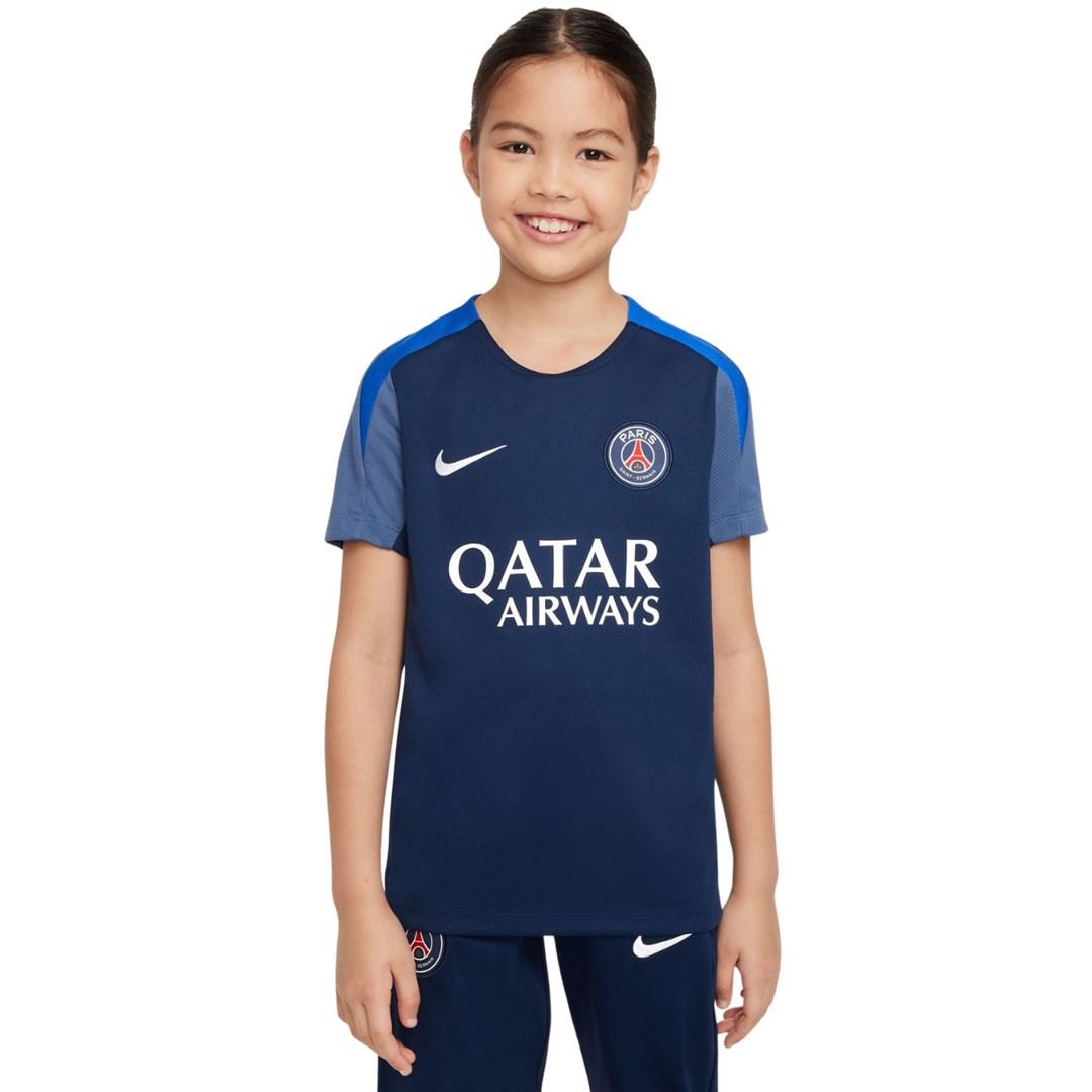 Børnetrøje Nike Paris Saint Germain Strike HJ7836 411 - marineblå, str. M