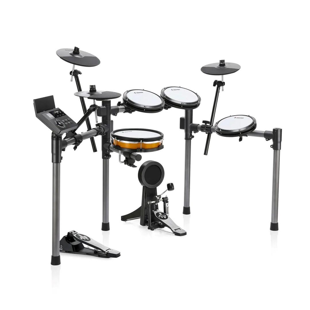 Donner Groove Drum elektronisk trommesæt - orange/grå/sort