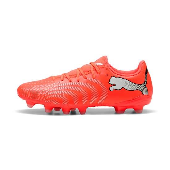 PUMA Future 9 Play FG/AG fodboldstøvler til herre med knopper - orange, str. EU 43