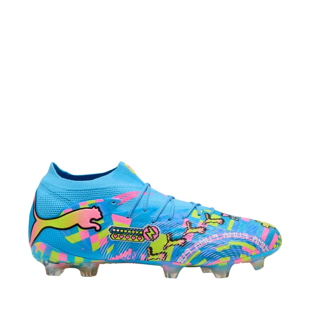 Puma Future 9 Ultimate Advanced Level FG fodboldstøvler str. 39 - blå/multifarvet