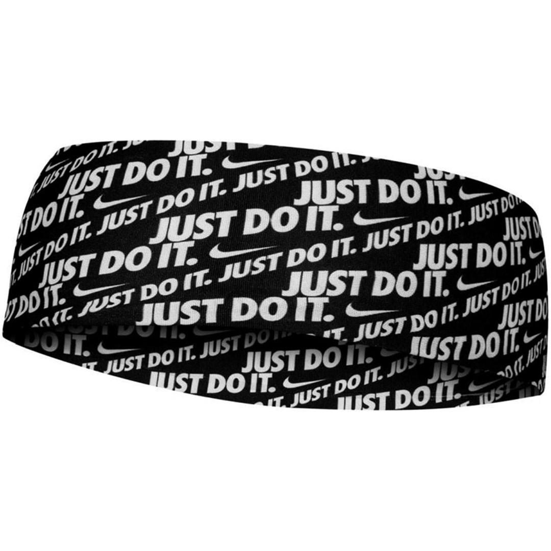 Nike Dri-Fit Fury pandebånd - sort/hvid