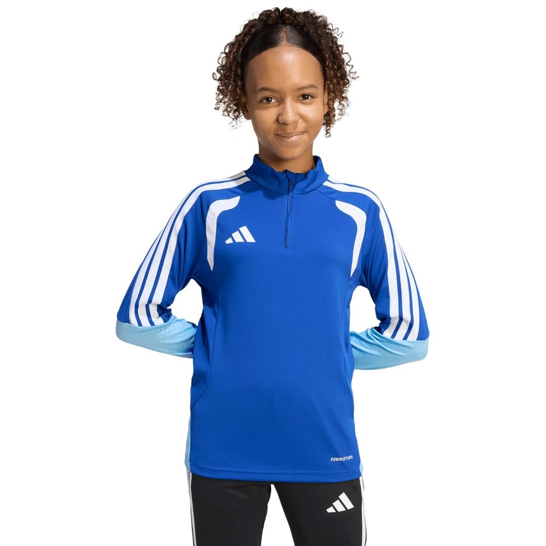 Træningstrøje til børn adidas Tiro 26 Competition Training Top - blå/lyseblå, 152 cm
