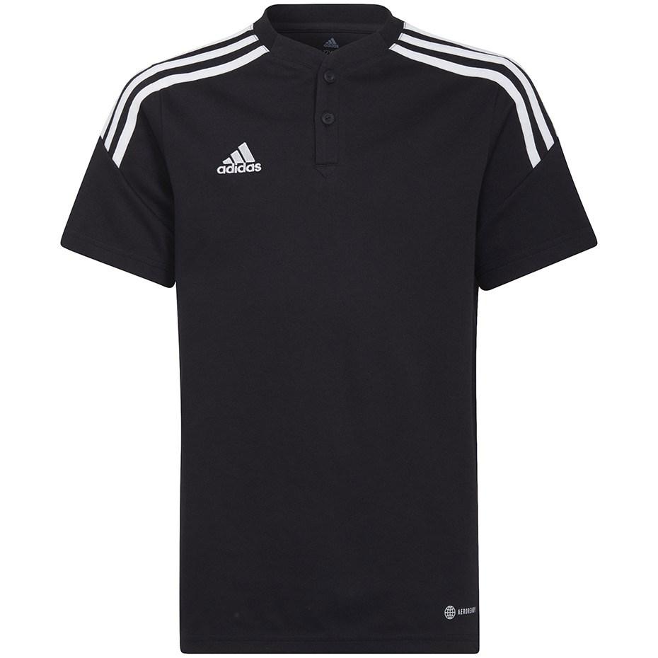 adidas Condivo 22 polo T-shirt - sort, størrelse 140 cm