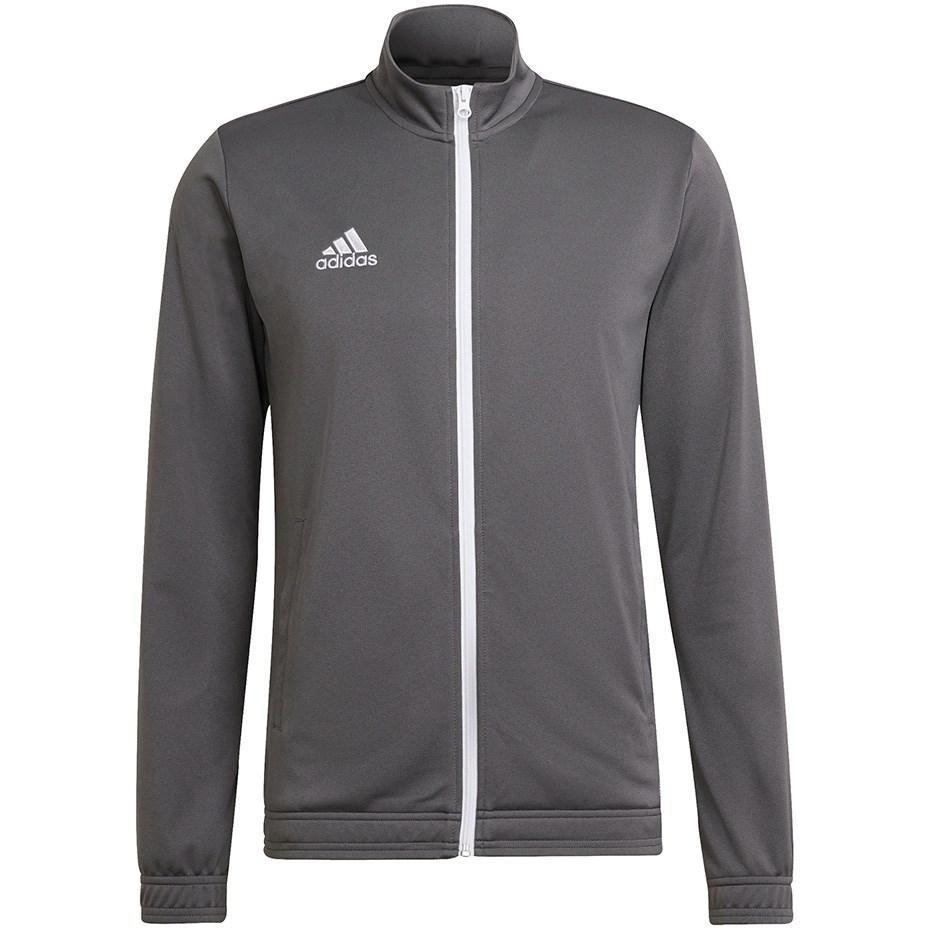 adidas Entrada 22 Track Jacket træningsjakke med lynlås - grå, størrelse XL