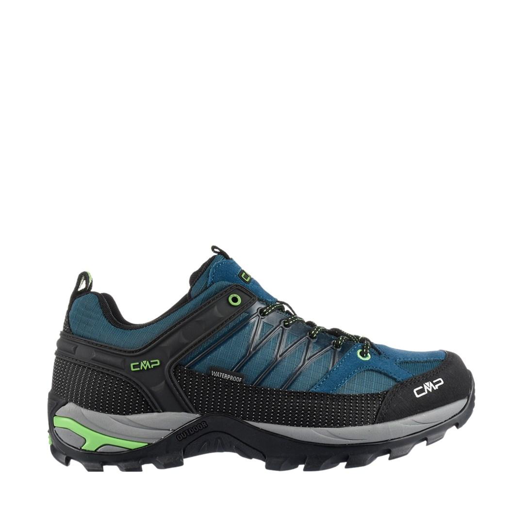 CMP Rigel Low 3Q54457 15MR trekkingsko til herre, str. 44 - blå/sort