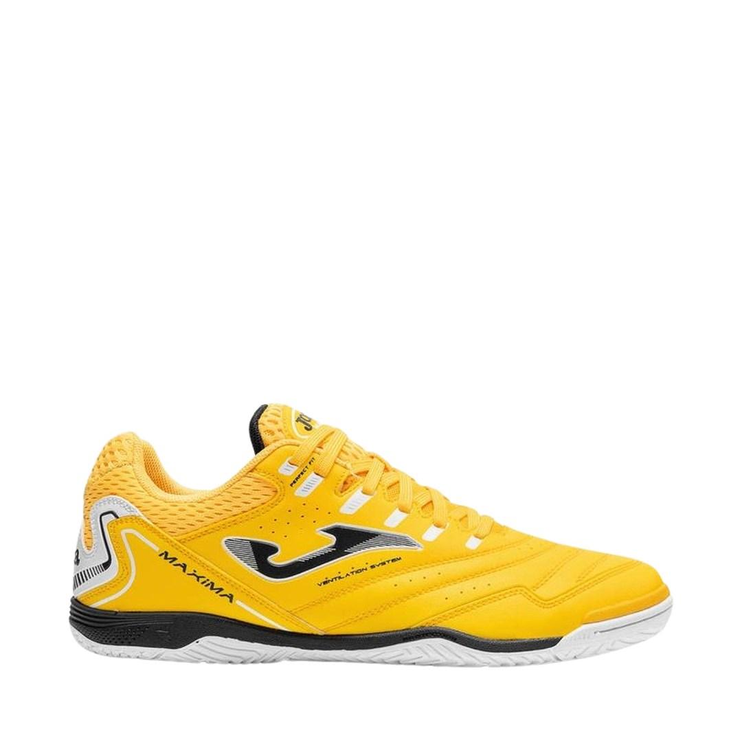 Joma Maxima 2608 indendørs fodboldstøvler - gul, str. 42