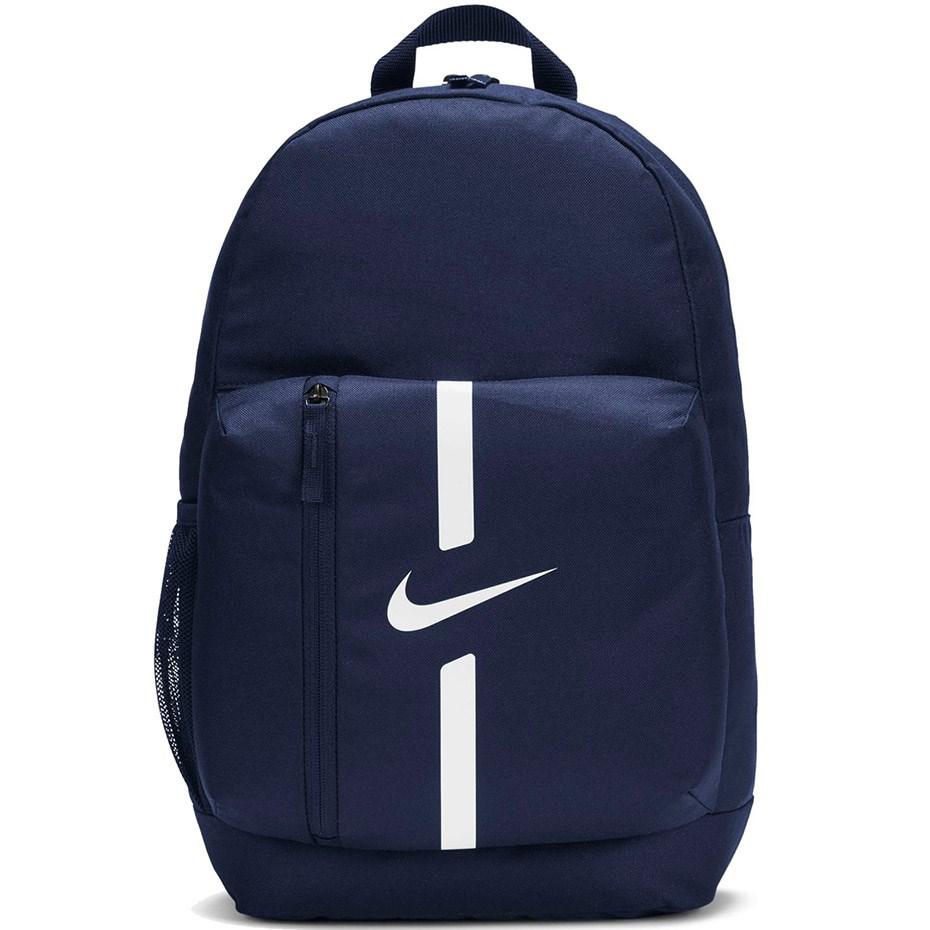 Nike Academy Team rygsæk DA2571-411 - marineblå med frontlomme og sidelomme