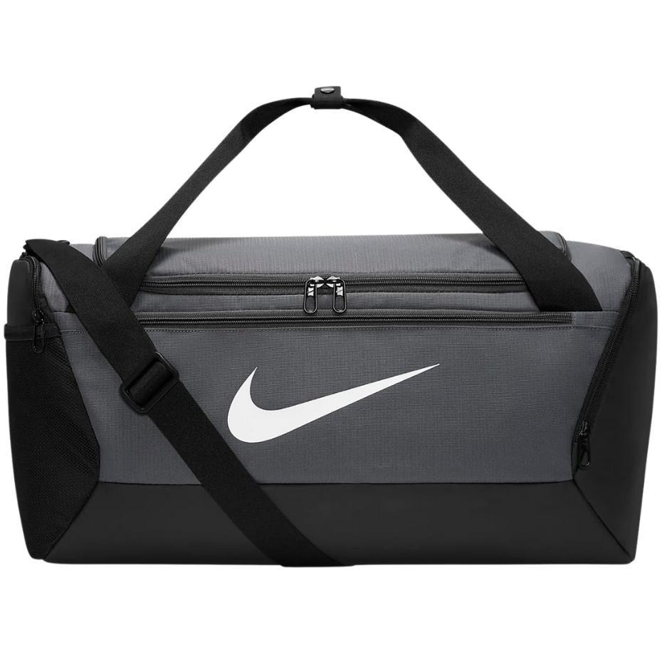 Nike Brasilia Duffel taske 41 l - grå/sort DM3976 068