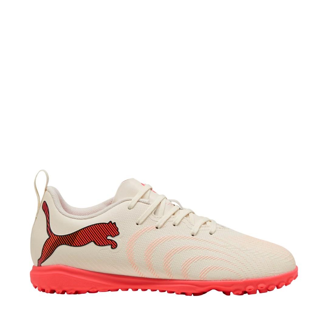 Puma Future 9 Play TT børne fodboldstøvler - str. 38,5, lysebeige/koral
