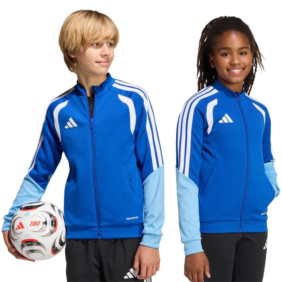 Træningsjakke til børn adidas Tiro 26 Competition Training KA7713 - blå, 140 cm