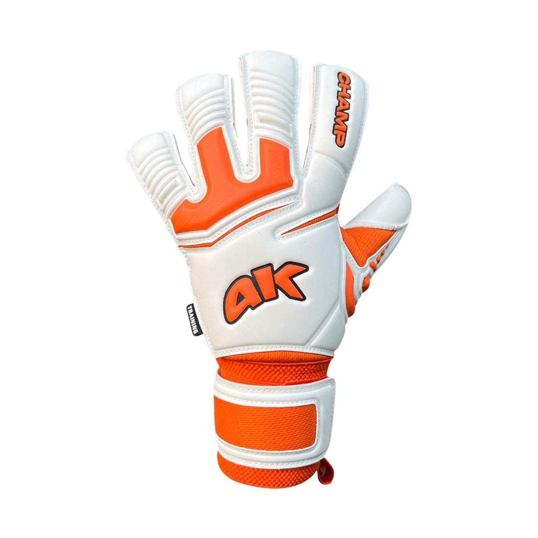 4Keepers Champ Training VII RF2G Junior målmandshandsker - hvid/orange, str. 4