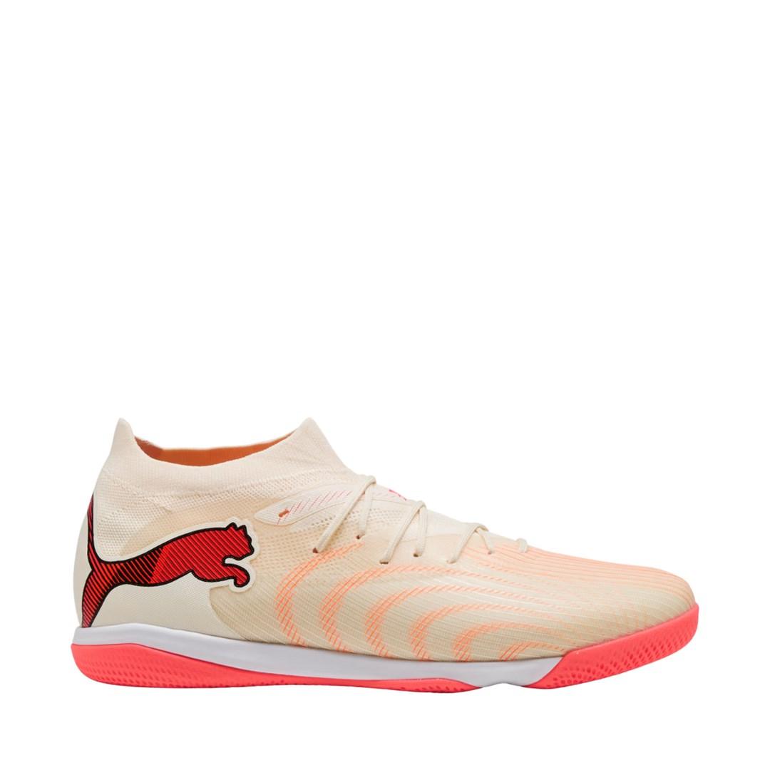 Puma Future 9 Match IT indendørs fodboldsko - 109152 01, str. 43, lys beige/pink
